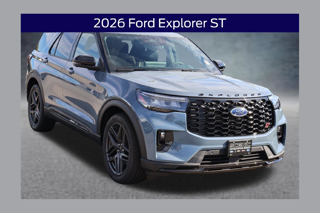 New 2026 Ford Explorer ST w/ Sun And Sound Package AWD/4WD image 1