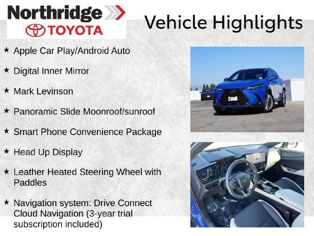 Used 2023 Lexus NX 350 AWD w/ Vision Package image 2