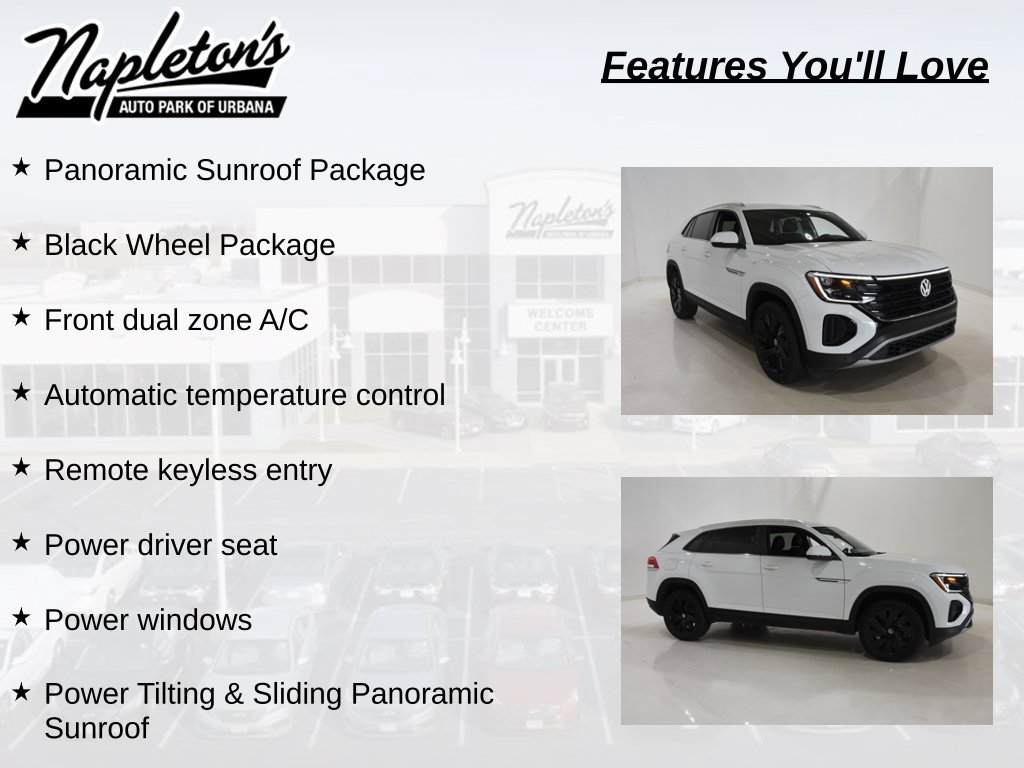 Used 2025 Volkswagen Atlas Cross Sport SE AWD/4WD image 7