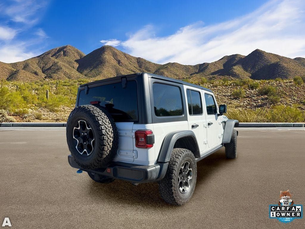 Used 2023 Jeep Wrangler Unlimited Rubicon 4xe AWD/4WD image 4