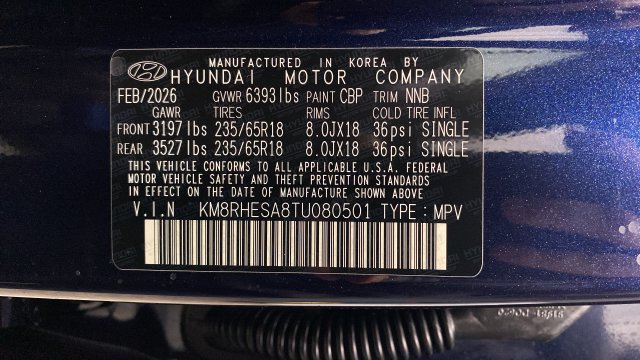 New 2026 Hyundai Palisade SEL Premium AWD/4WD image 29