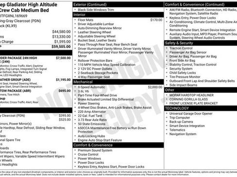 Used 2022 Jeep Gladiator Overland image 59