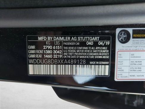 Certified 2019 Mercedes-Benz S 560 Sedan image 15