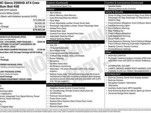 Certified 2026 GMC Sierra 2500 AT4 w/ AT4 Premium Plus Package AWD/4WD image 5