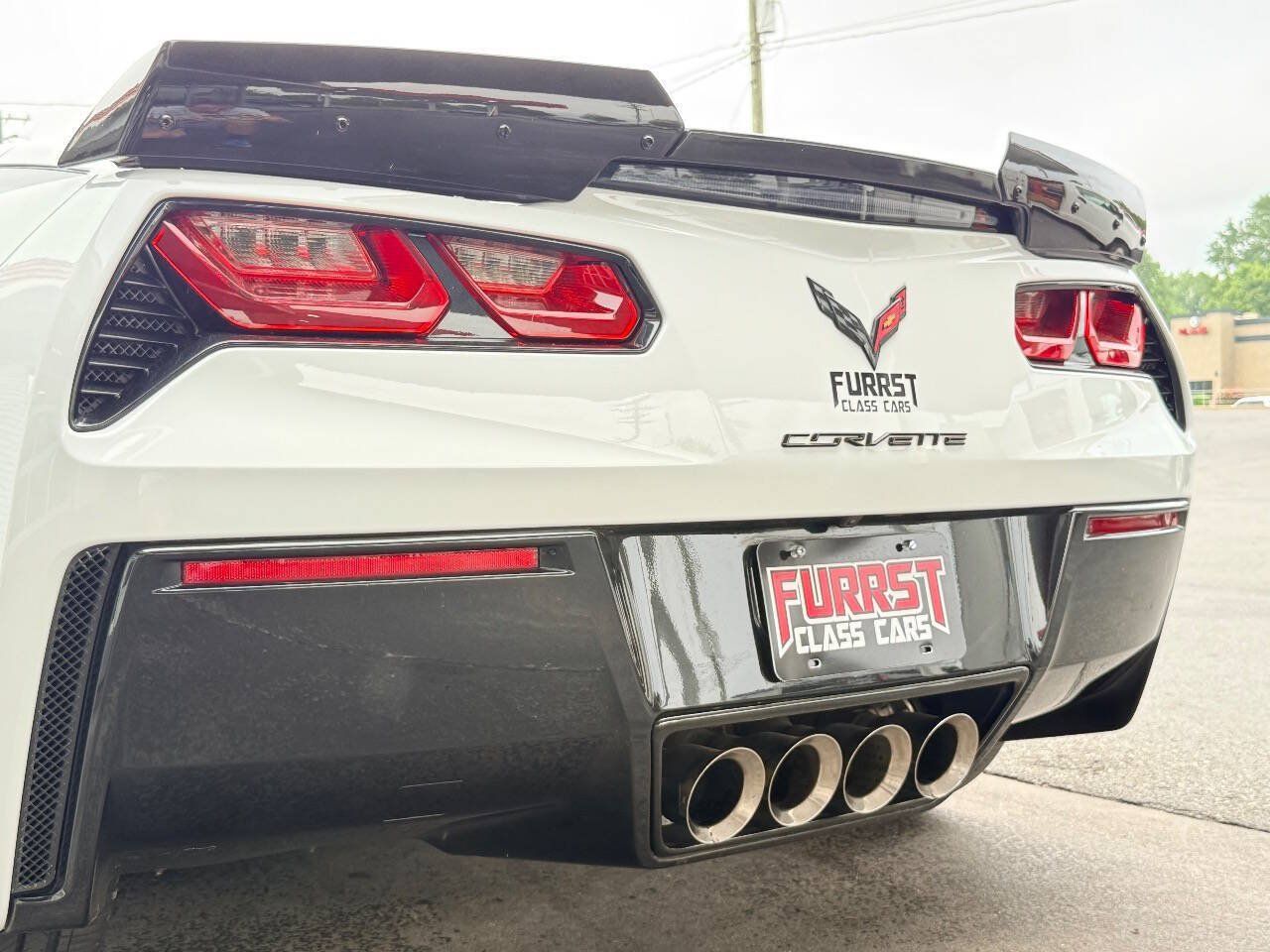 Used 2018 Chevrolet Corvette Stingray Coupe w/ Carbon Flash Badge Package RWD image 8