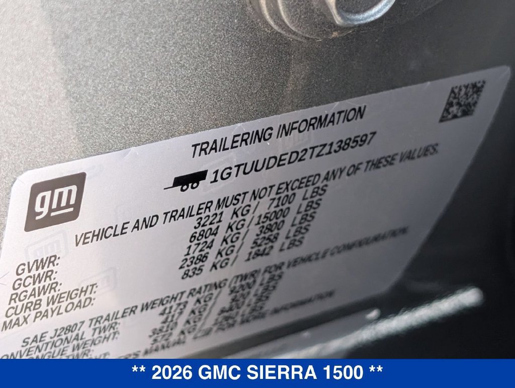Used 2026 GMC Sierra 1500 SLT AWD/4WD image 33