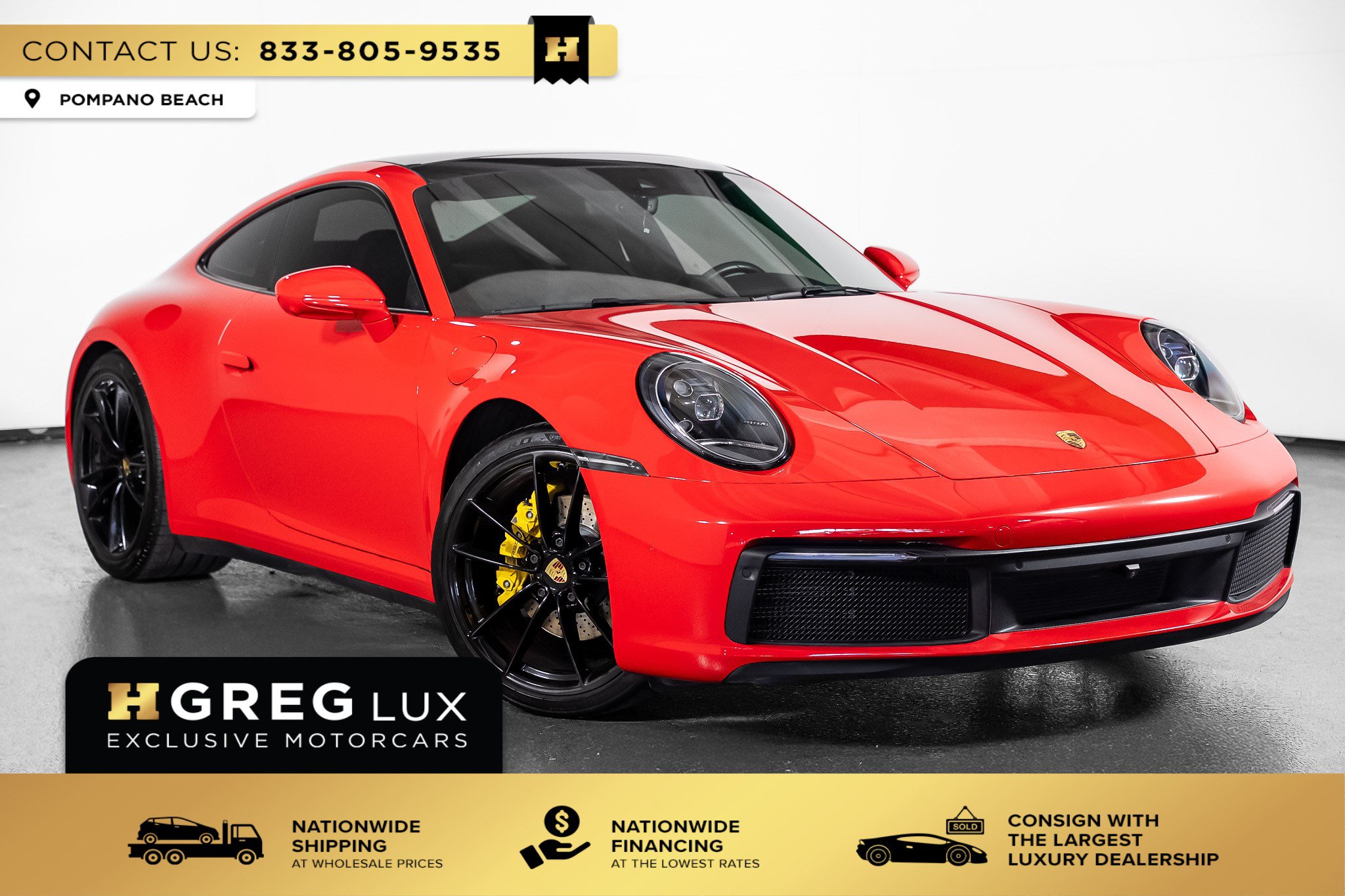 Used 2021 Porsche 911 Carrera w/ Premium Package RWD image 1