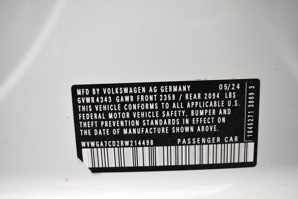 Used 2024 Volkswagen GTI S FWD image 21