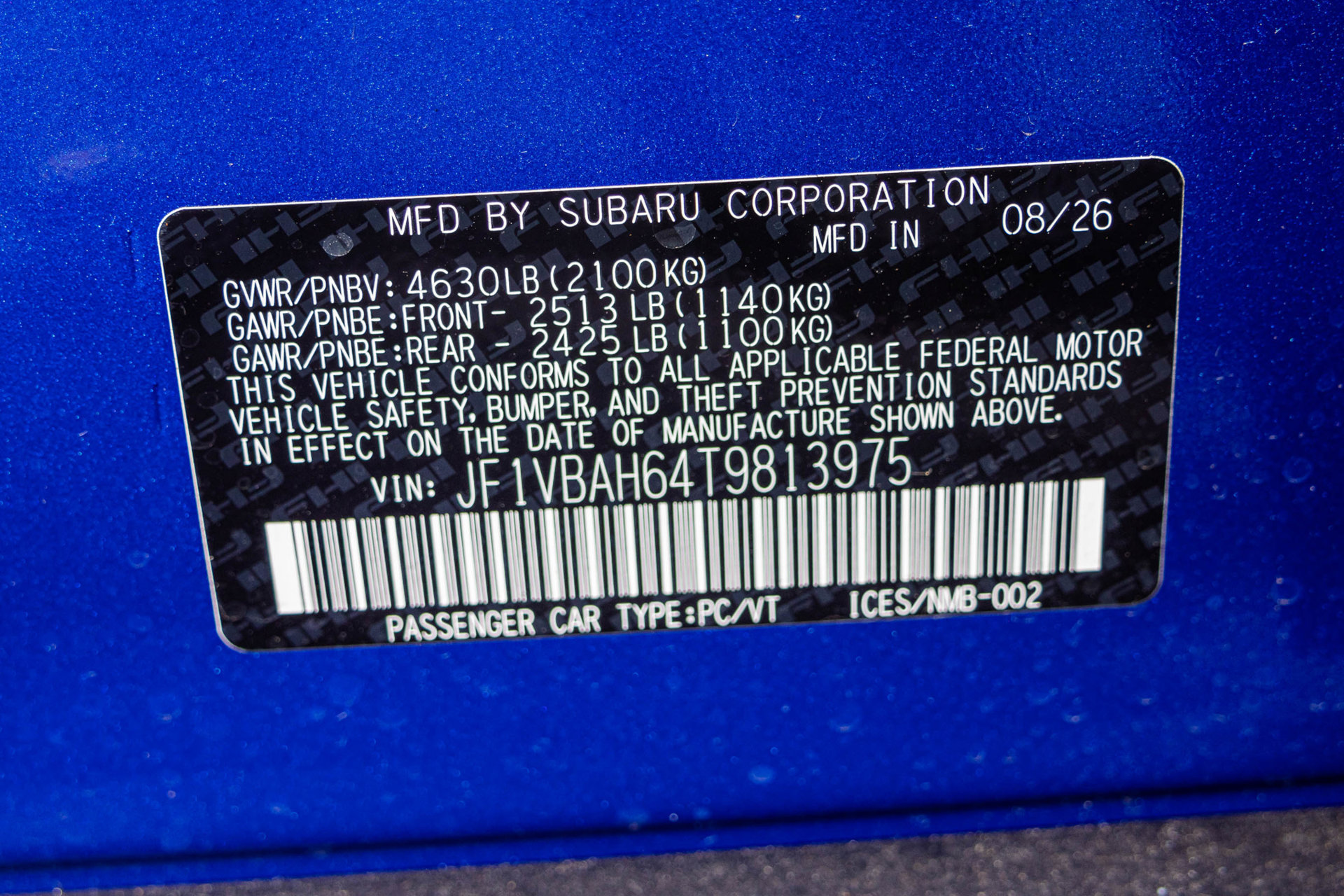 New 2026 Subaru WRX Premium AWD/4WD image 43