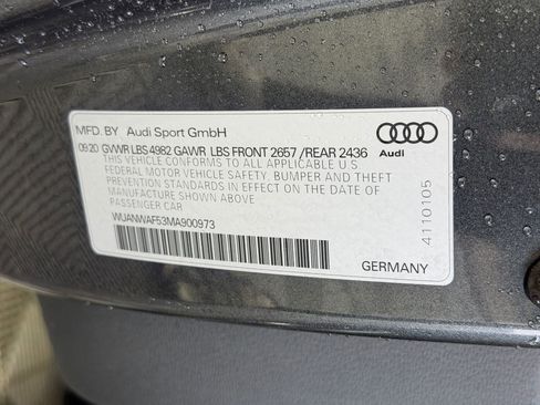Used 2021 Audi RS 5 w/ Black Optic Launch Edition AWD/4WD image 20