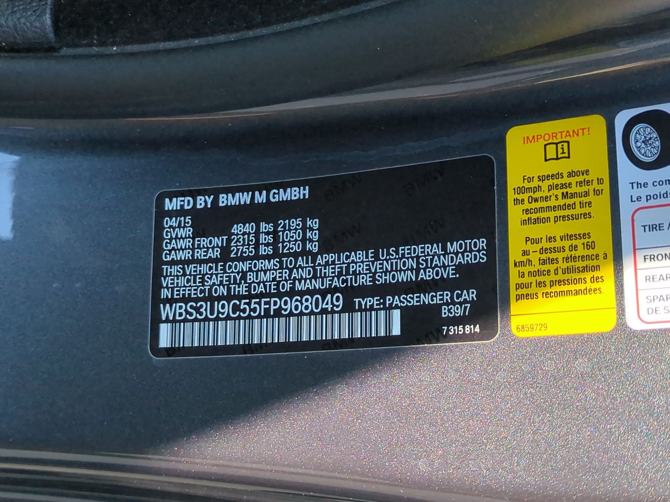 Used 2015 BMW M4 Convertible RWD image 33