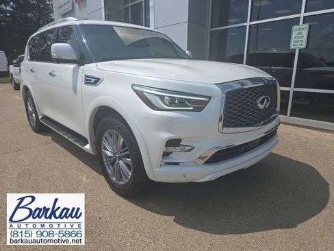 Used 2023 INFINITI QX80 Luxe w/ Cargo Package AWD/4WD image 1