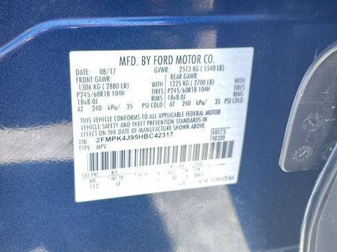 Used 2017 Ford Edge SEL w/ Equipment Group 201A AWD/4WD image 34