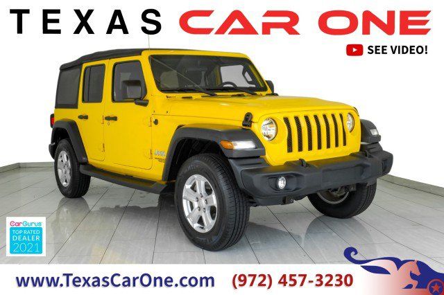 Used 2018 Jeep Wrangler Unlimited Sport S AWD/4WD image 1