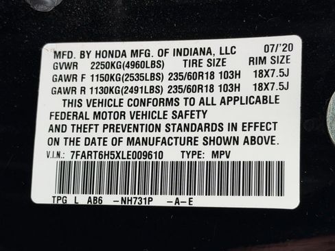 Used 2020 Honda CR-V EX image 24