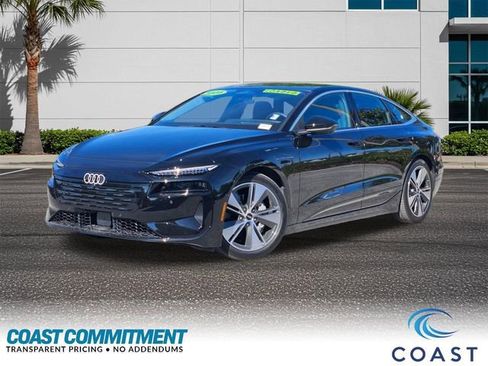 Used 2025 Audi A6 e-tron Prestige w/ Black Warm Weather Package AWD/4WD image 1