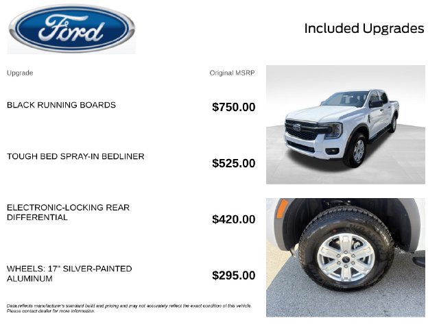 New 2026 Ford Ranger XL AWD/4WD image 2