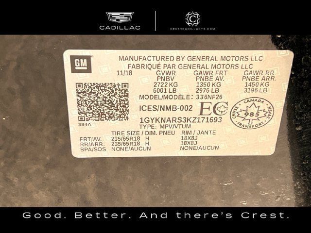 Used 2019 Cadillac XT5 Premium Luxury FWD image 30