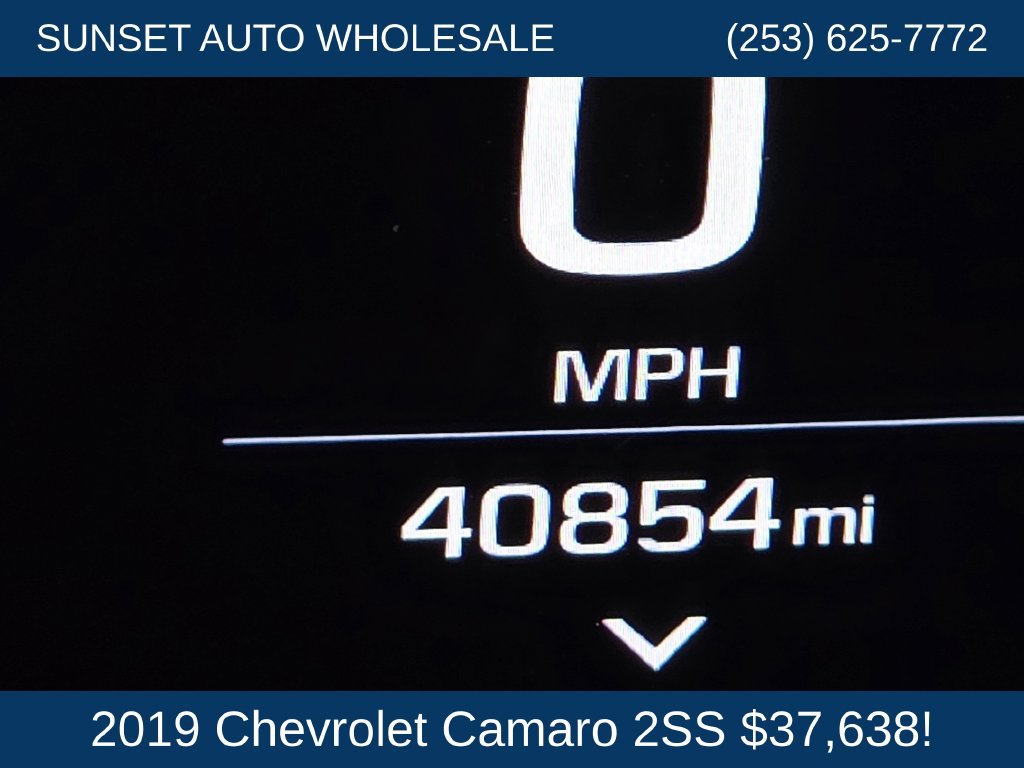 Used 2019 Chevrolet Camaro SS RWD image 33
