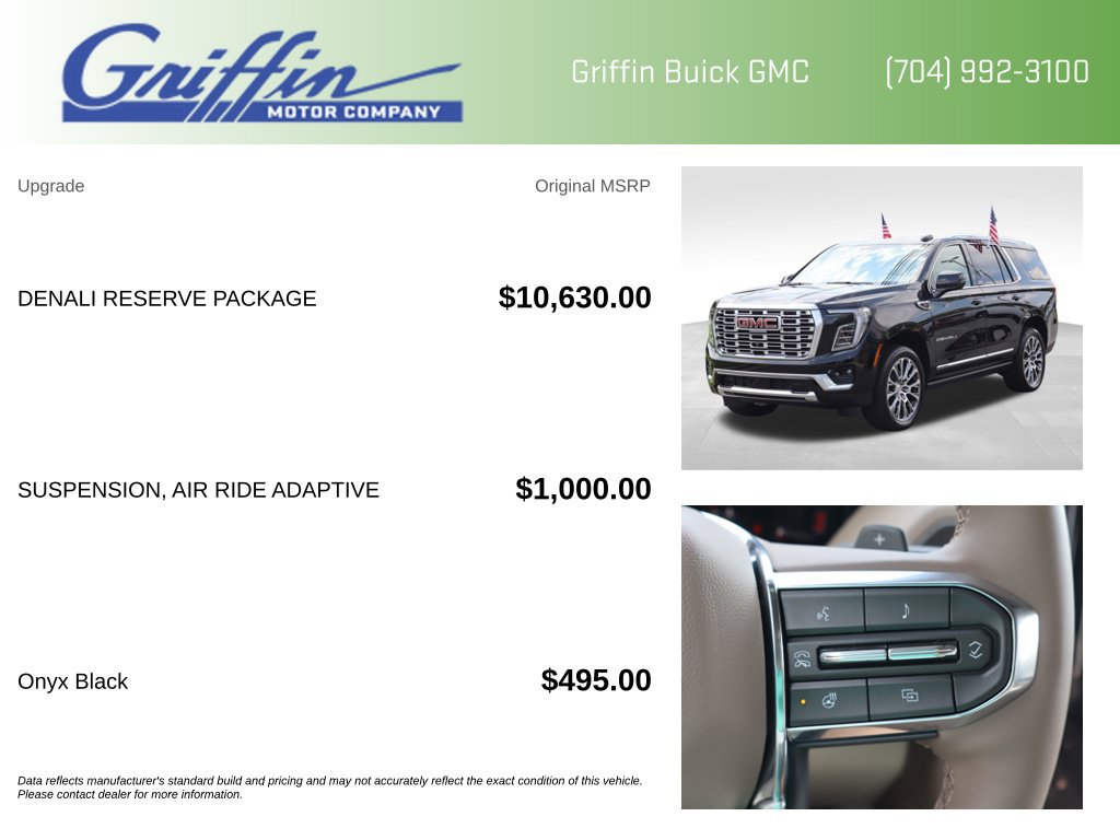 New 2026 GMC Yukon Denali w/ Denali Reserve Package AWD/4WD image 5