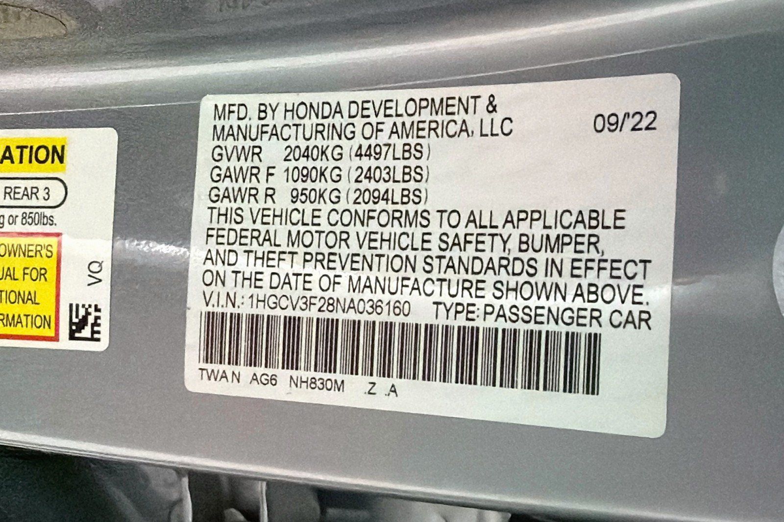 Used 2022 Honda Accord Sport image 25