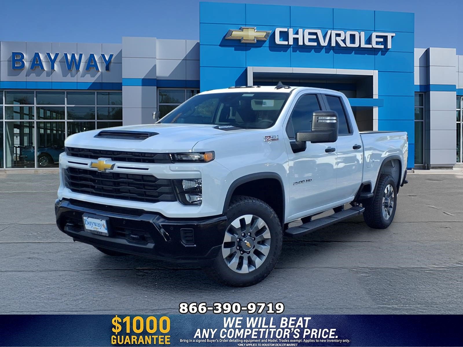 New 2026 Chevrolet Silverado 2500 Custom w/ Custom Value Package AWD/4WD image 1