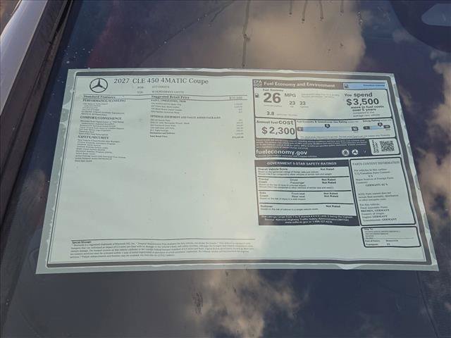New 2027 Mercedes-Benz CLE 450 4MATIC Coupe image 18