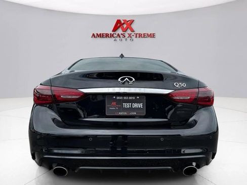 Used 2020 INFINITI Q50 Luxe w/ Essential Package (3.0T Luxe) RWD image 4