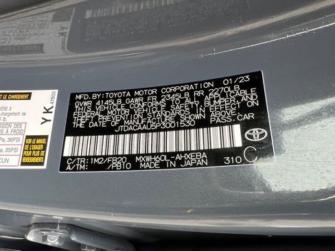 Used 2023 Toyota Prius LE image 42