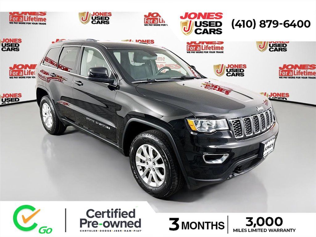 Used 2021 Jeep Grand Cherokee Laredo AWD/4WD image 1