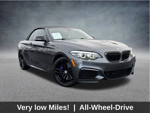 Used 2020 BMW M240i xDrive Convertible w/ Premium Package image 1