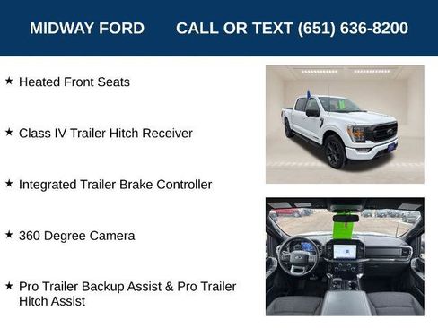 Certified 2023 Ford F150 XLT w/ Equipment Group 302A High AWD/4WD image 37