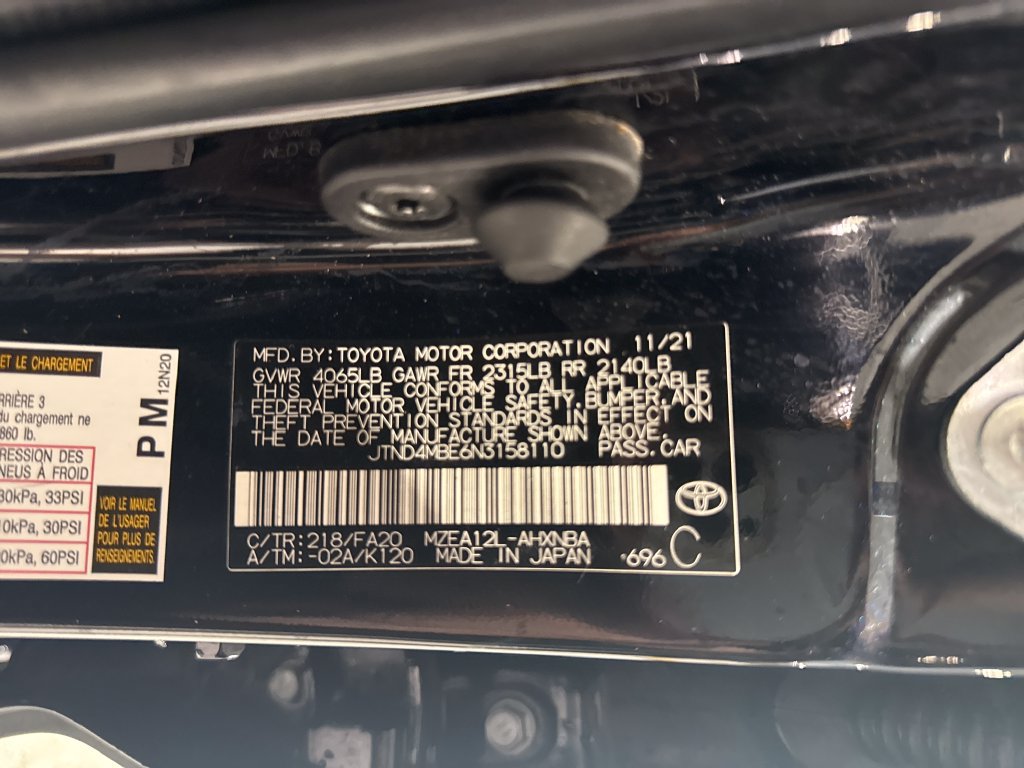Used 2022 Toyota Corolla SE FWD image 22