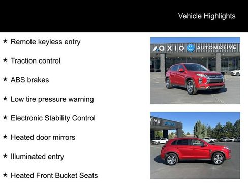 Used 2024 Mitsubishi Outlander Sport SE image 8