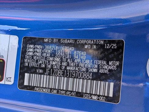 New 2026 Subaru BRZ Limited image 16