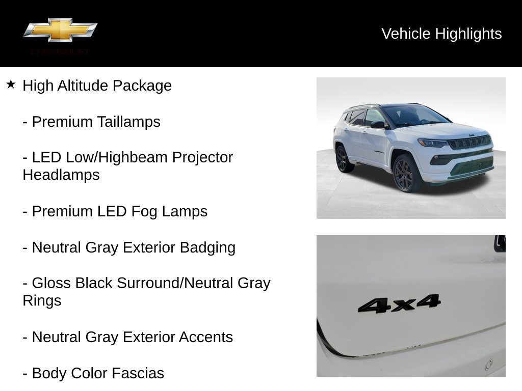 Used 2025 Jeep Compass Limited w/ High Altitude Package AWD/4WD image 19