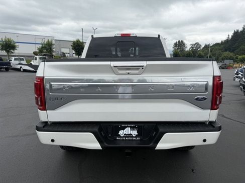 Used 2015 Ford F150 Platinum w/ Max Trailer Tow Package AWD/4WD image 7