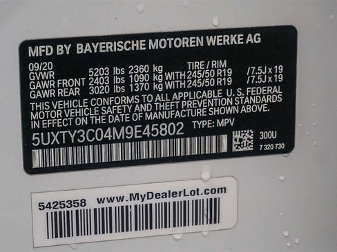 Used 2021 BMW X3 sDrive30i w/ Convenience Package image 23