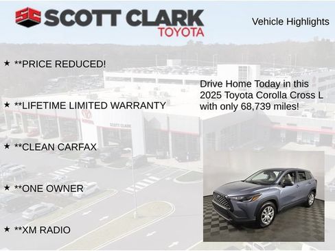 Used 2025 Toyota Corolla Cross L FWD image 12