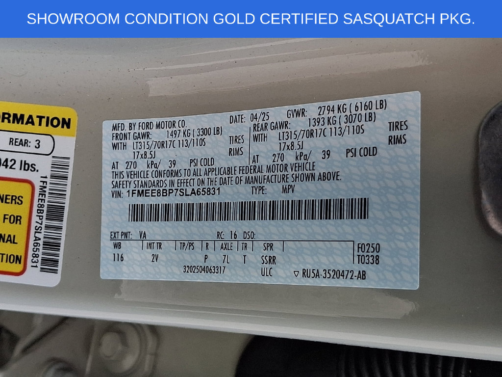 Used 2025 Ford Bronco Outer Banks w/ Sasquatch Package AWD/4WD image 27