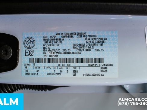 Used 2024 Ford F150 XLT w/ Tow/Haul Package image 41