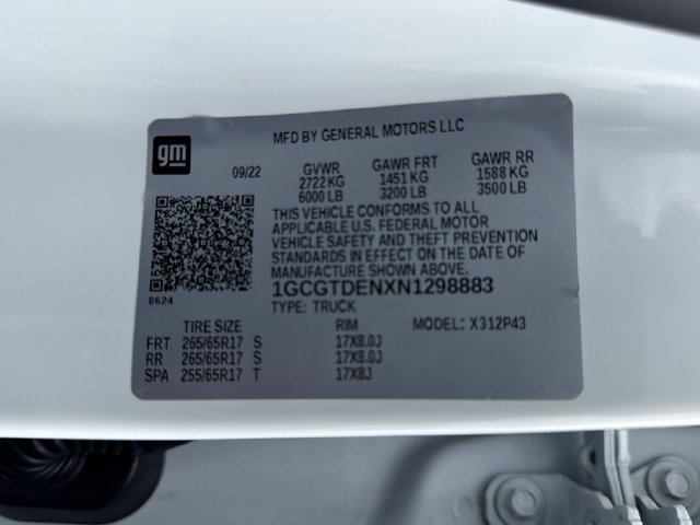Used 2022 Chevrolet Colorado Z71 AWD/4WD image 34