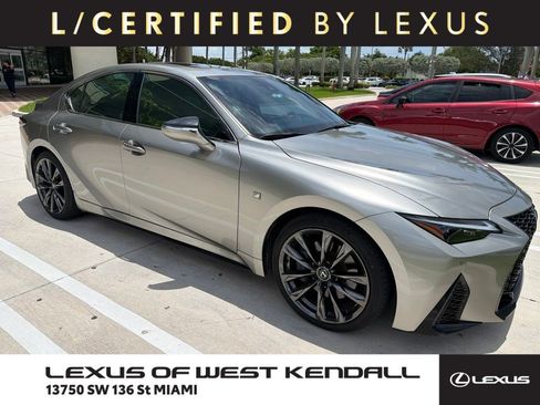 Used 2023 Lexus IS 350 F Sport w/ Memory Package RWD image 1