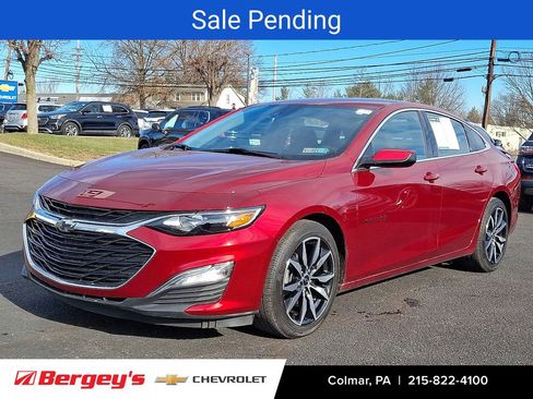 Certified 2023 Chevrolet Malibu RS w/ Driver Confidence Package image 1
