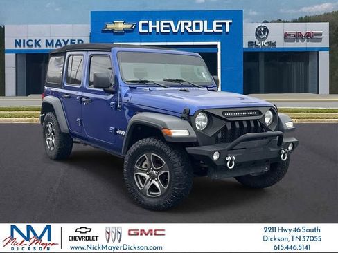 Used 2019 Jeep Wrangler Unlimited Sport S image 1