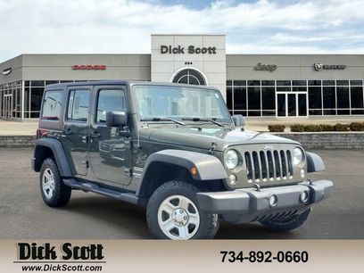 Used 2016 Jeep Wrangler Unlimited Sport w/ Max Tow Package