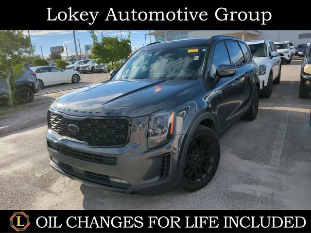 Certified 2021 Kia Telluride SX w/ Nightfall Edition Package AWD/4WD image 1