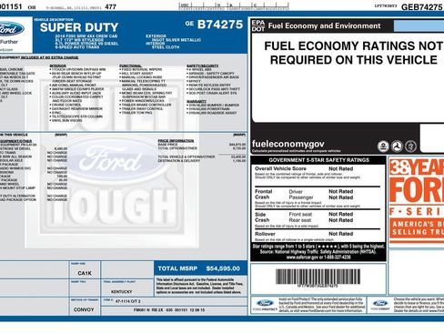 Used 2016 Ford F350 XLT w/ Camper Package AWD/4WD image 6