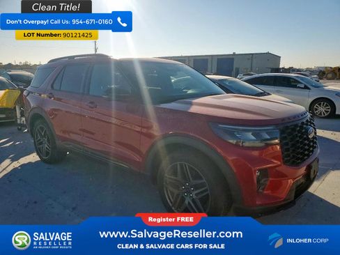 Used 2025 Ford Explorer ST w/ Sun And Sound Package image 5