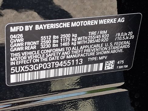 New 2026 BMW X3 xDrive30i w/ Premium Package AWD/4WD image 18